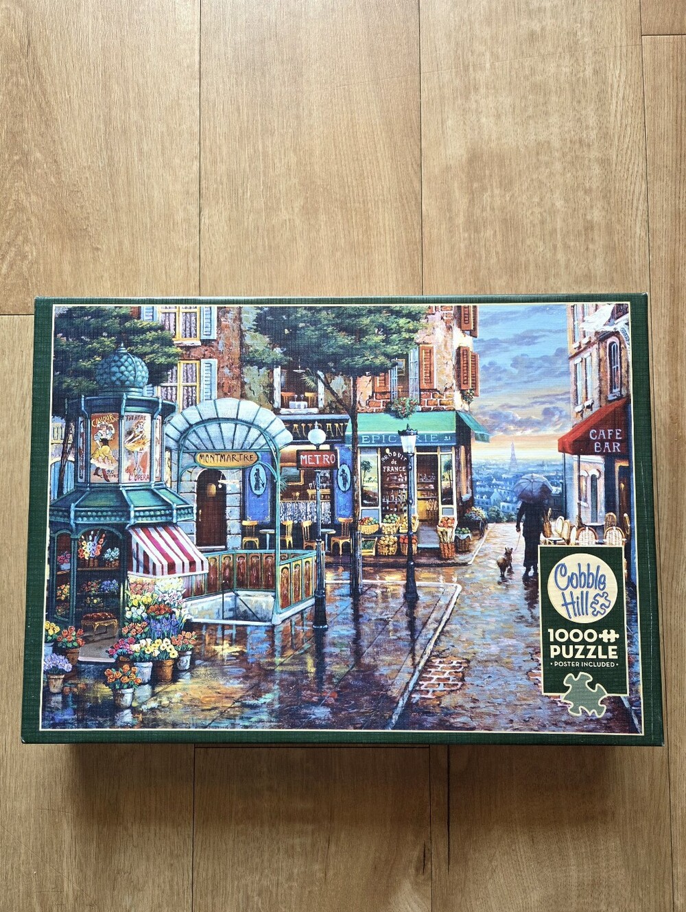 Cobble Hill 1000 Piece Puzzle - Rainy Day Stroll - Picture 1 of 2